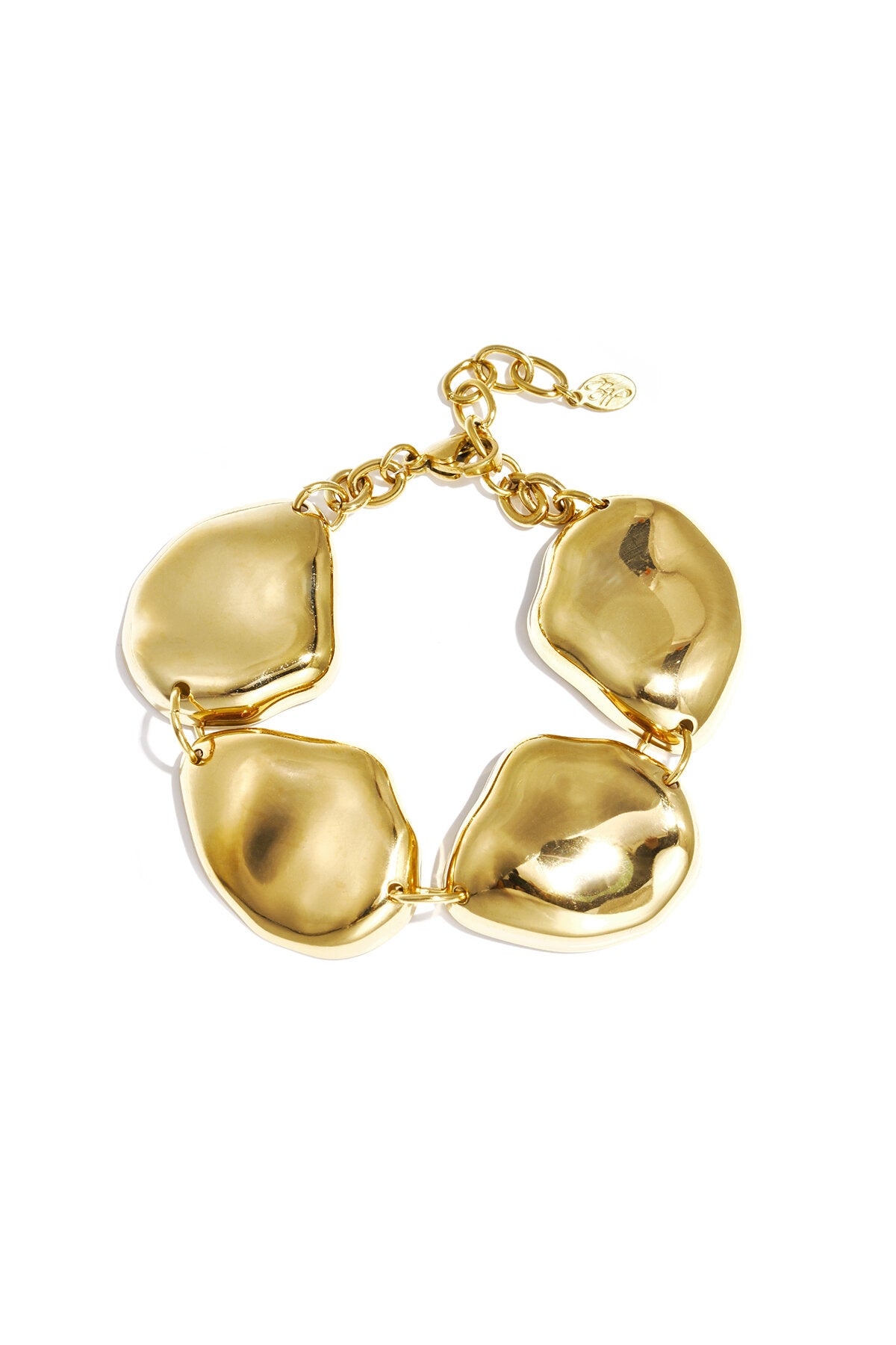 Collier avec perles rustiques asymétriques