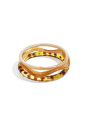 Bracelets en acrylique de couleur unie, style décontracté et simple, pour femme