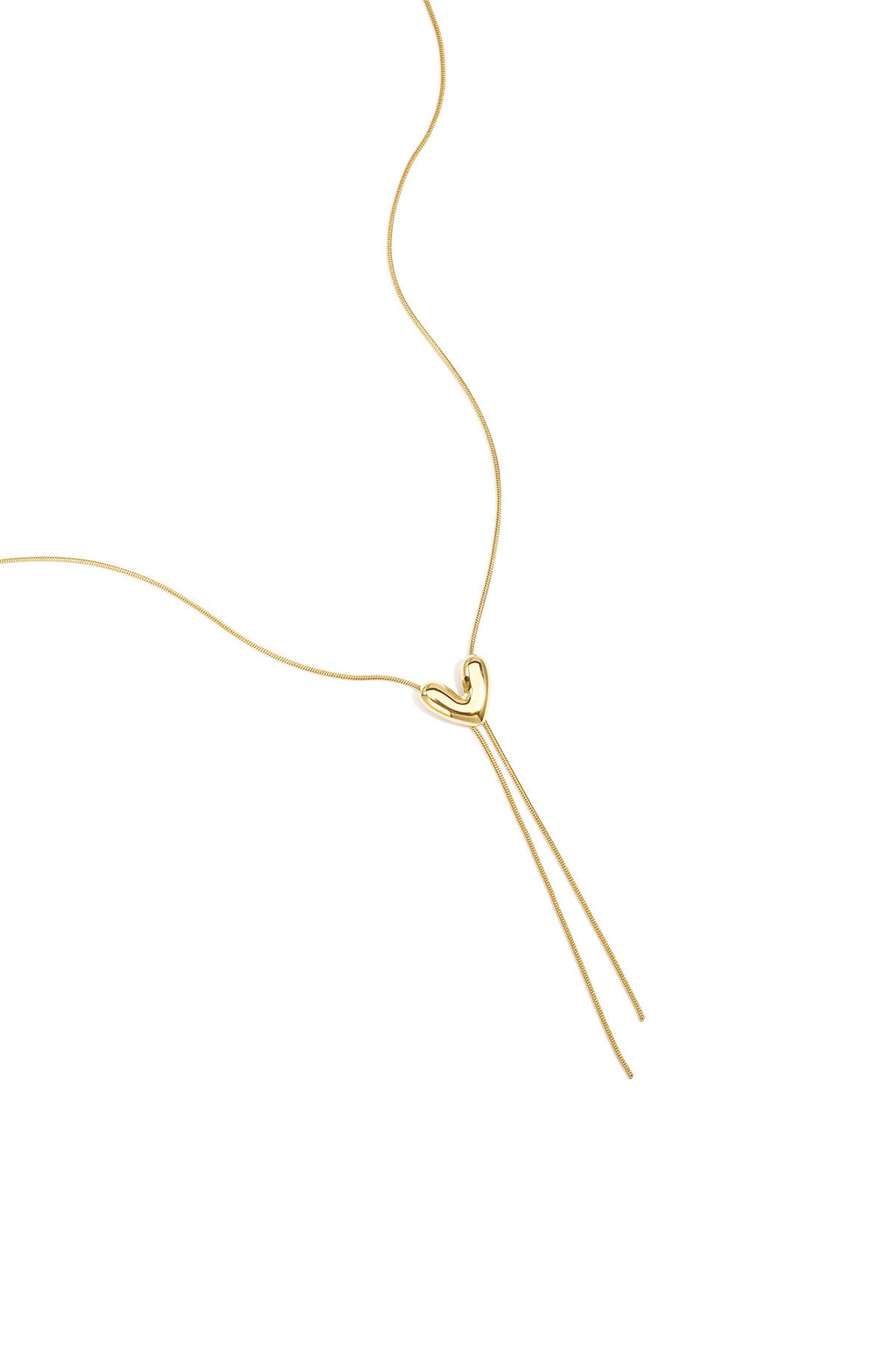 Colliers pendentifs en acier inoxydable en forme de cœur, collection décontractée et simple pour femmes
