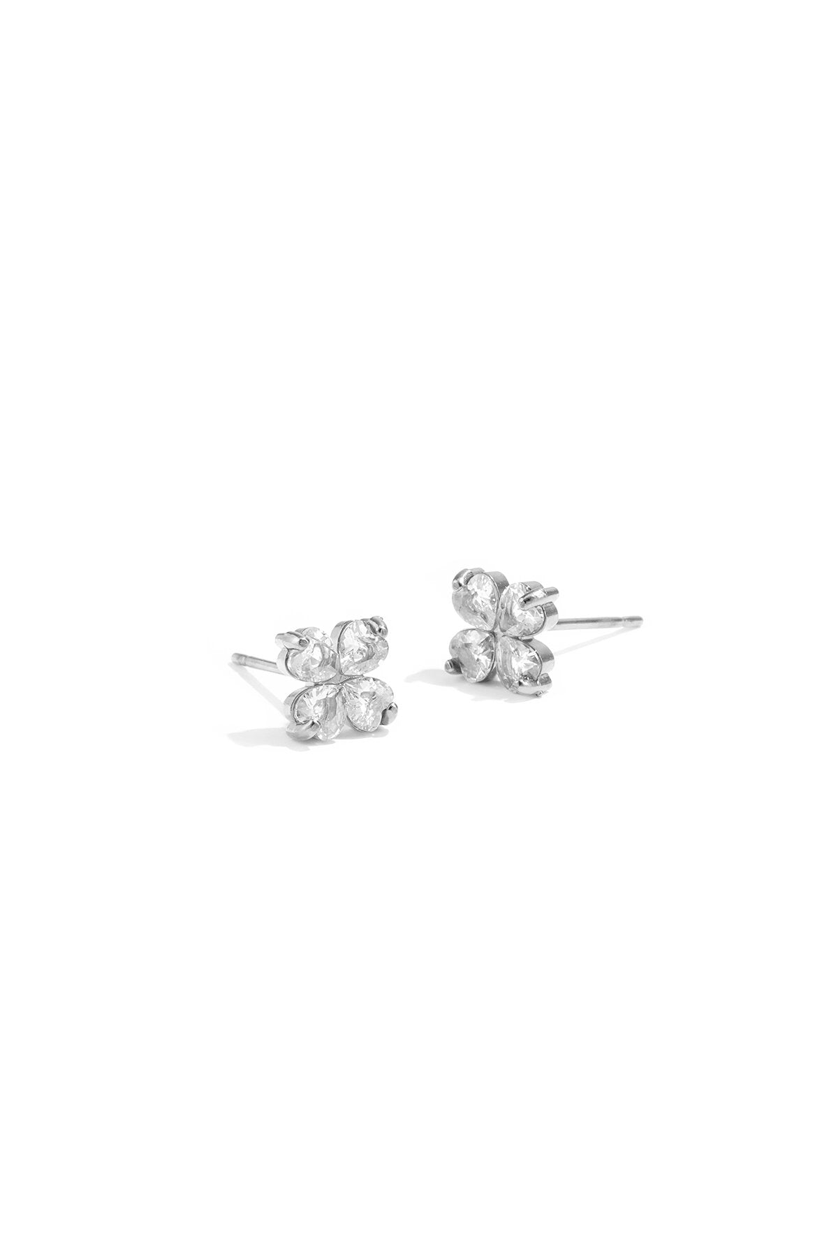Boucles d'oreilles trèfle