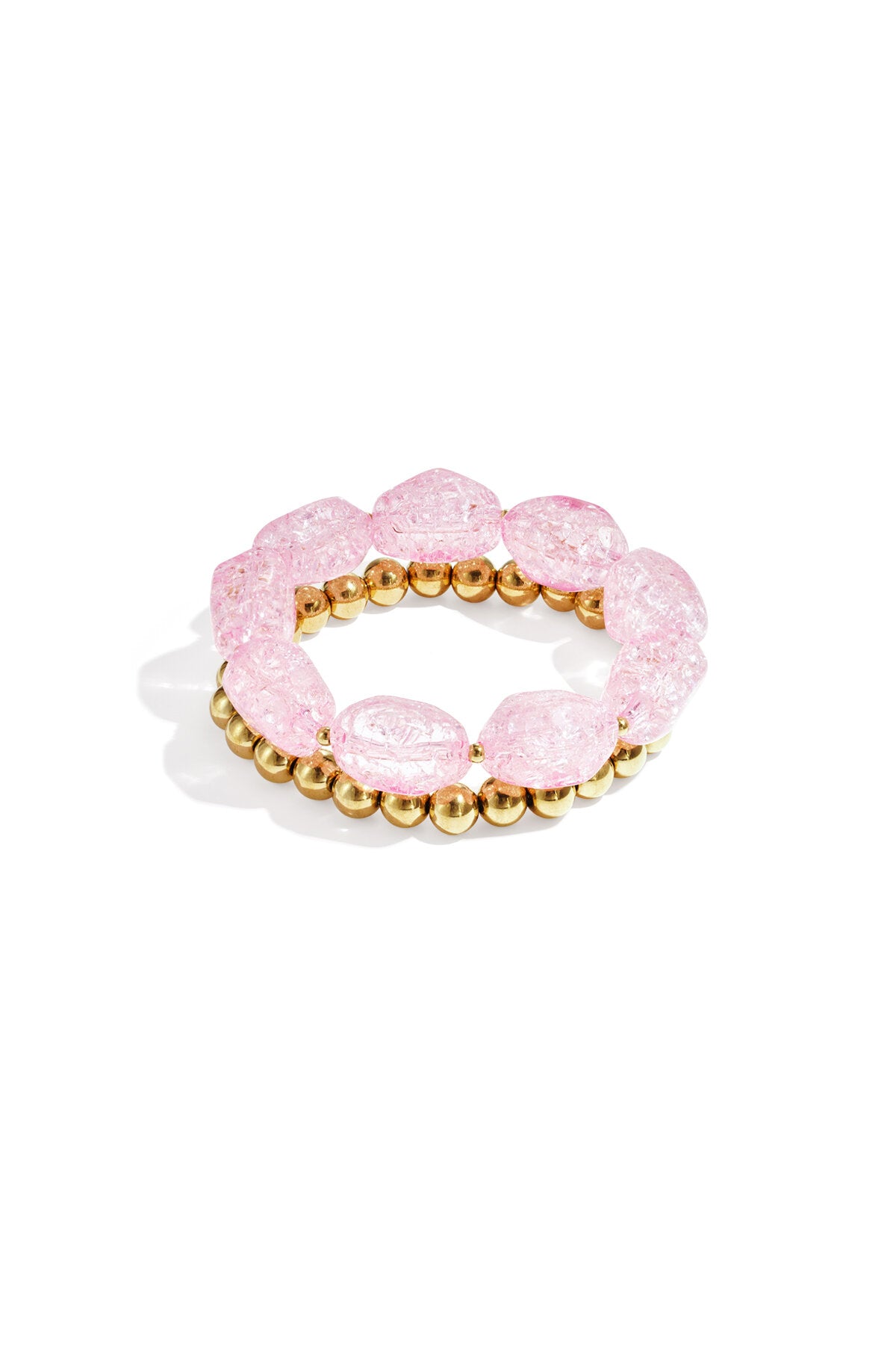 Bracelet composé de grosses perles