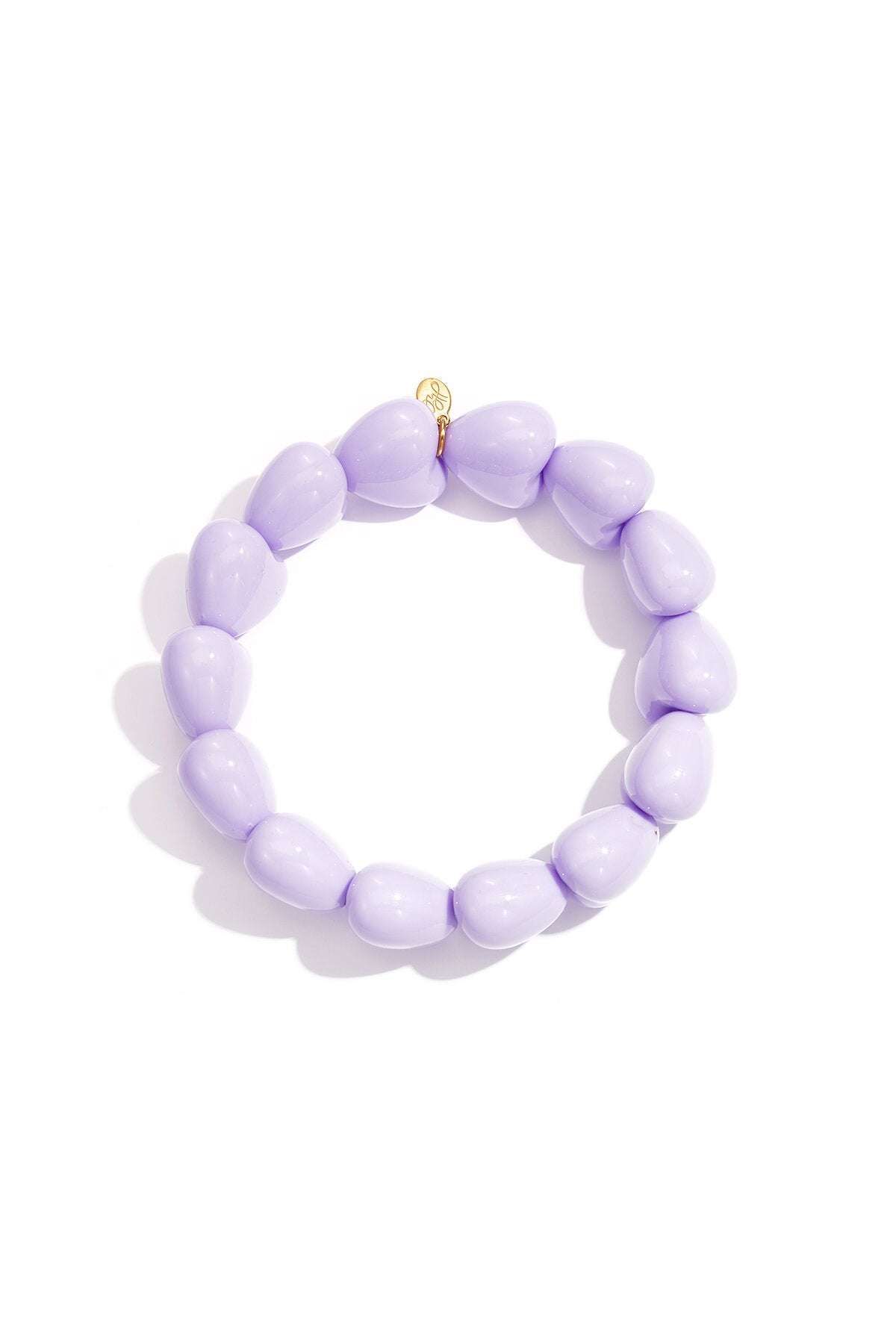 Bracelet en forme de petit cœur à 14 perles