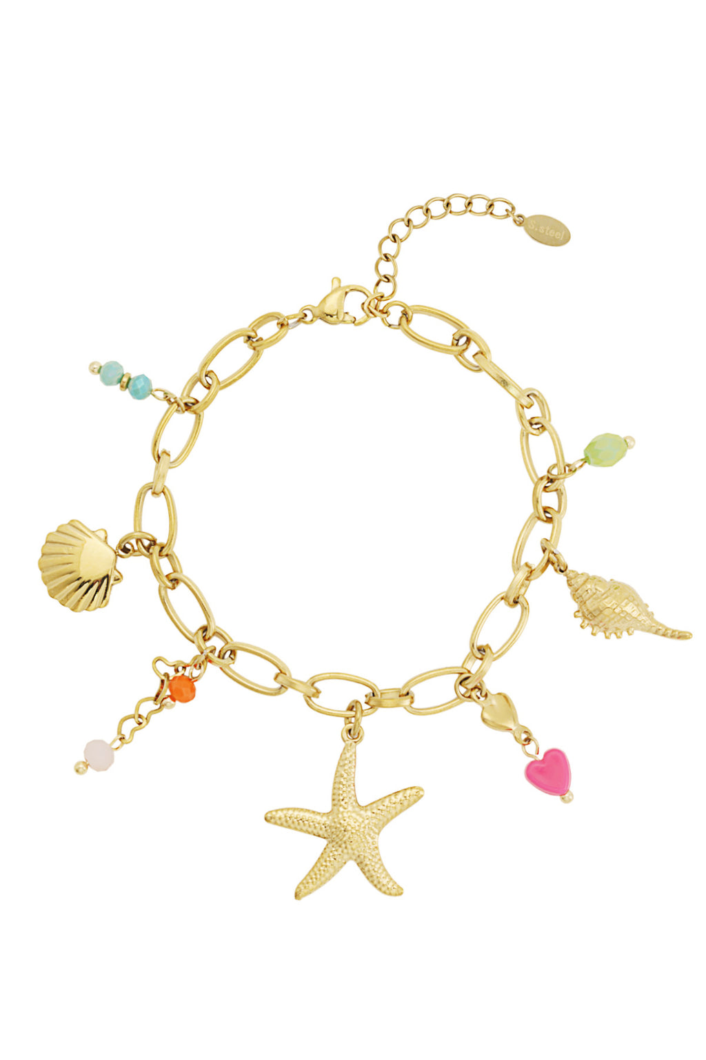 Bracelet à breloques côtières