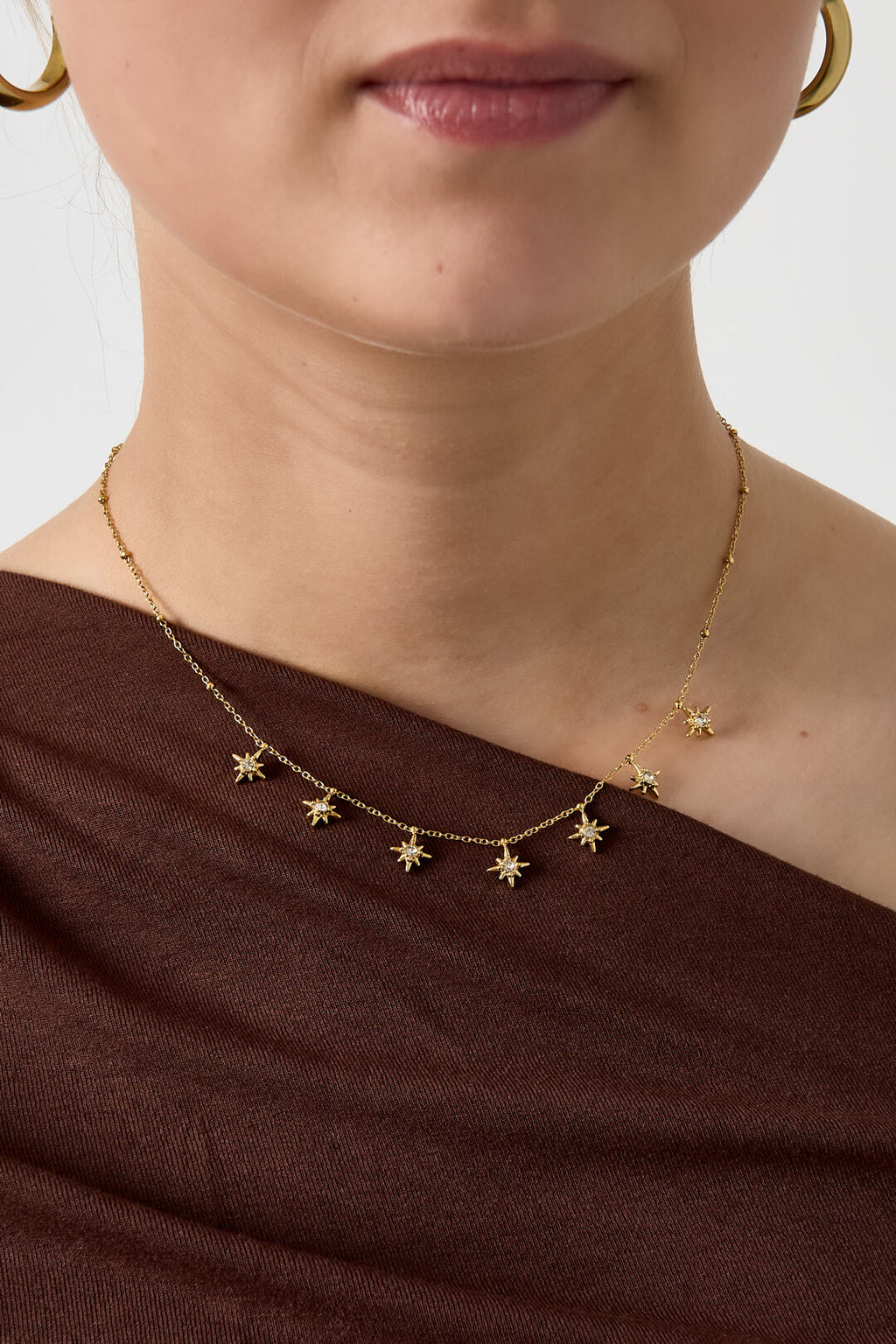 Colliers avec étoiles filantes