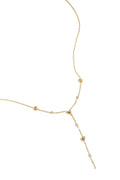 Collier en Y avec cœurs remplis