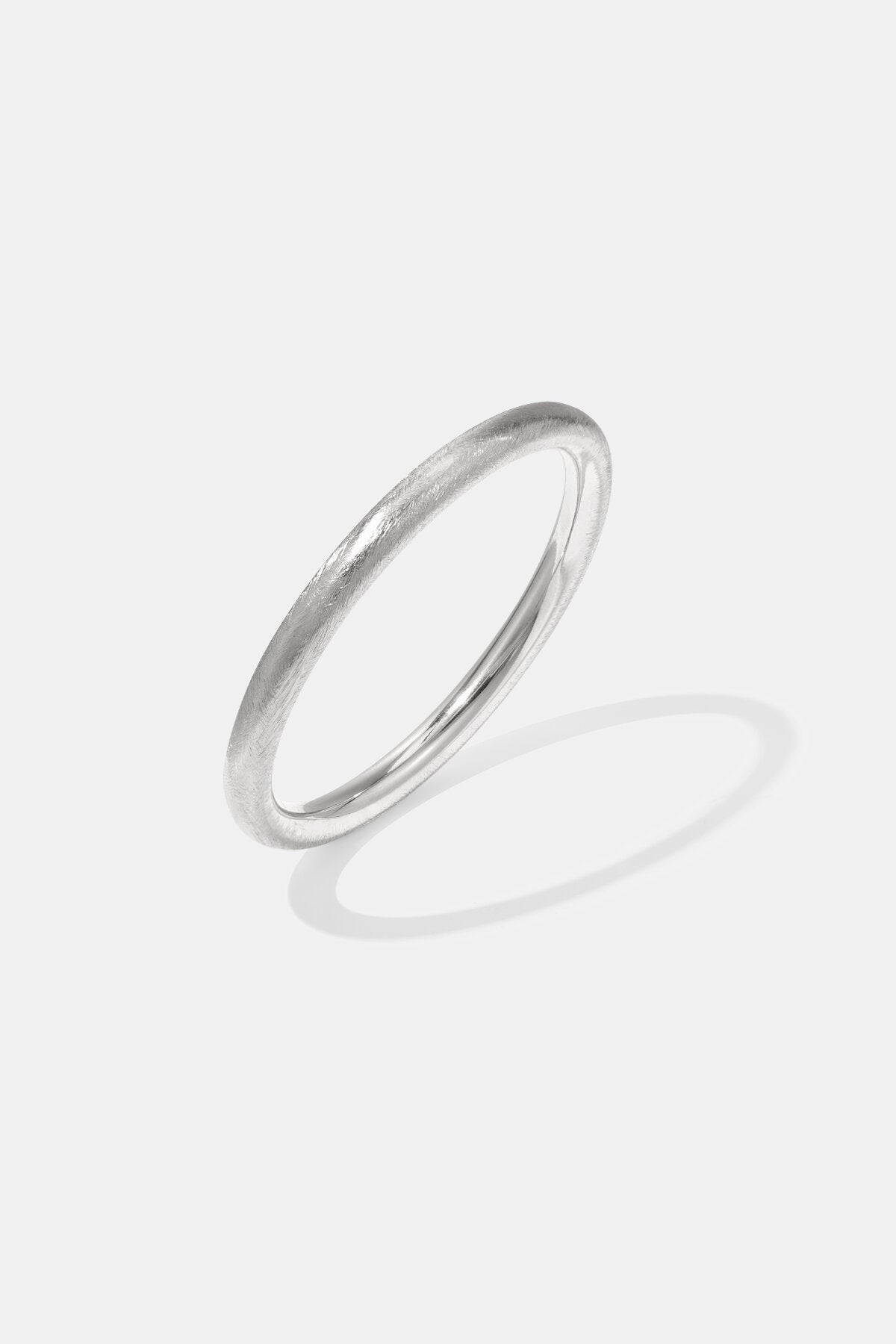 Bracelet à effet brossé - 7 mm
