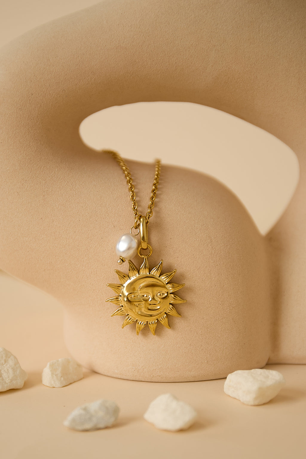 Colliers pendentifs soleil Casual Daily Simple Series Bijoux pour femmes