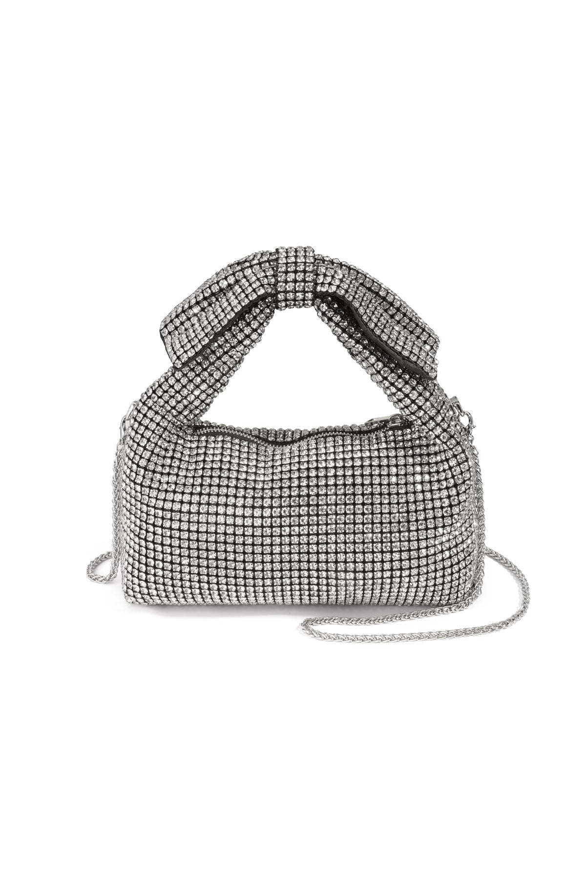 Sacs à main élégants en polyester avec nœud papillon, accessoires de fête