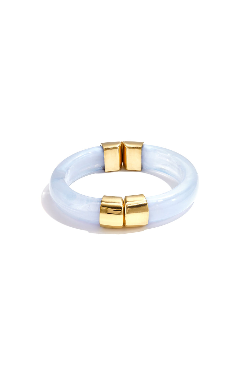 Bracelet épais avec détails en or