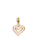 Bijoux pour femmes - Breloques en forme de cœur - Collection décontractée et simple pour tous les jours