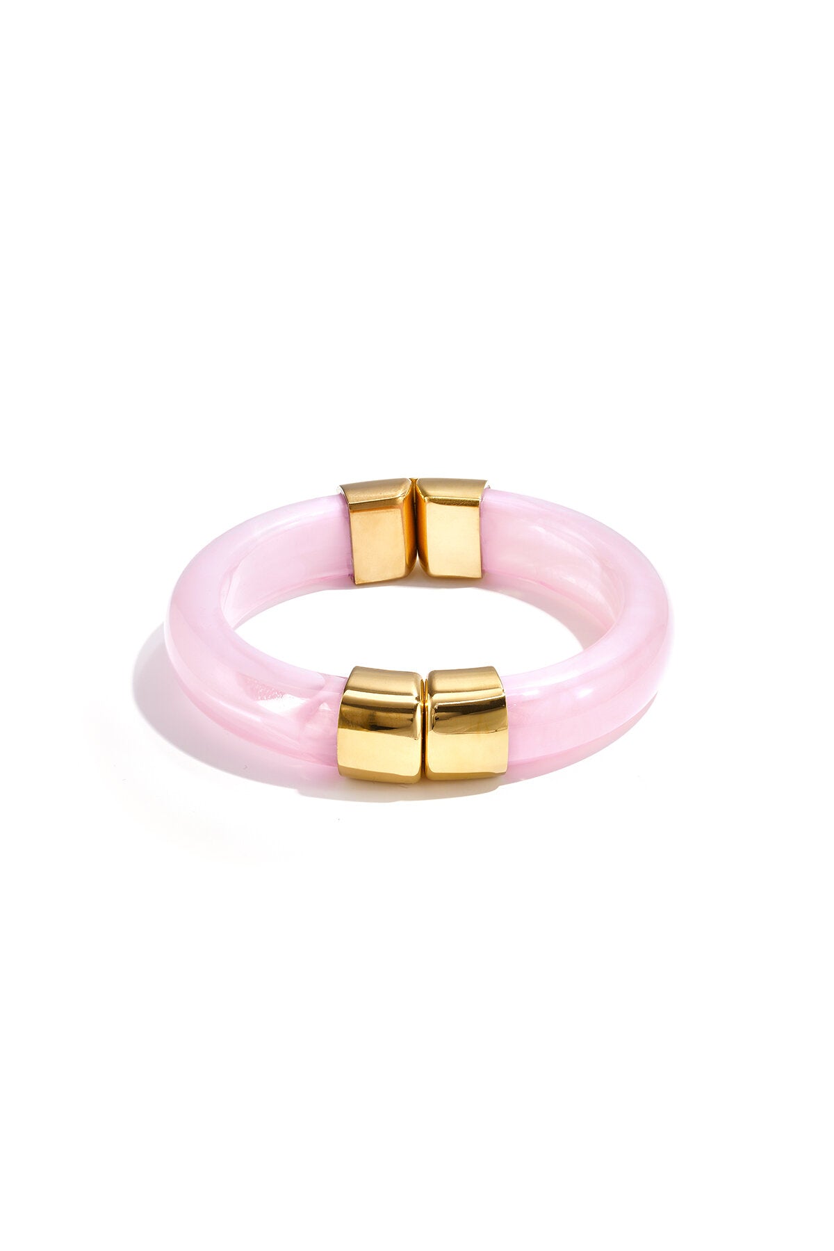 Bracelet épais avec détails en or