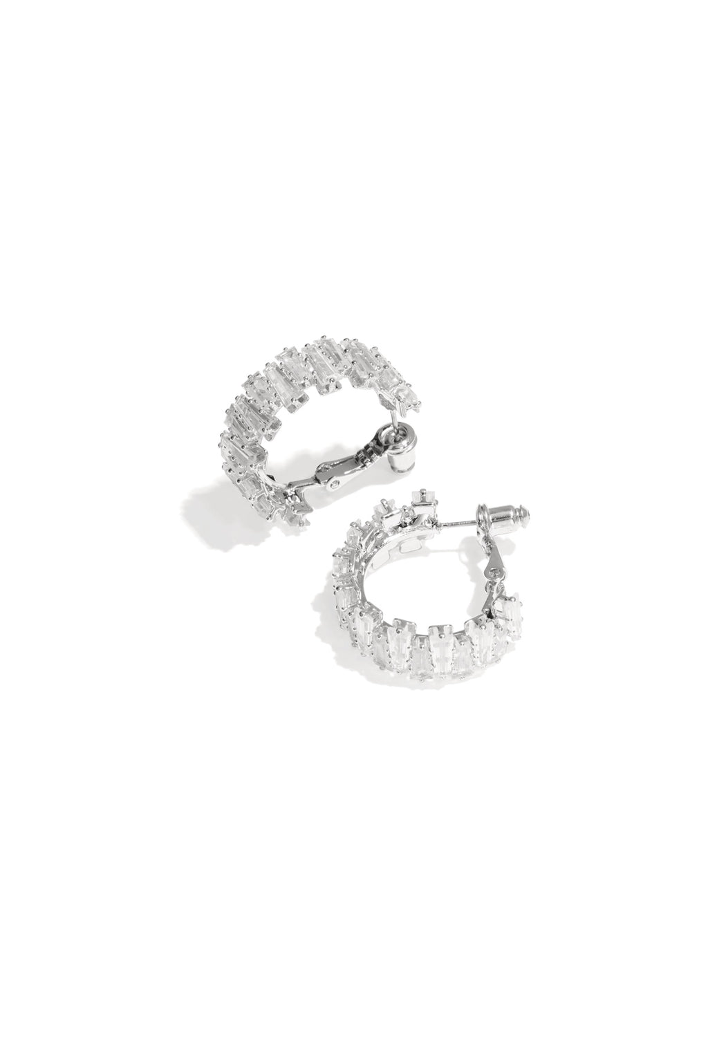 Boucles d'oreilles créoles en cuivre, style géométrique, décontracté, simple, pour femme