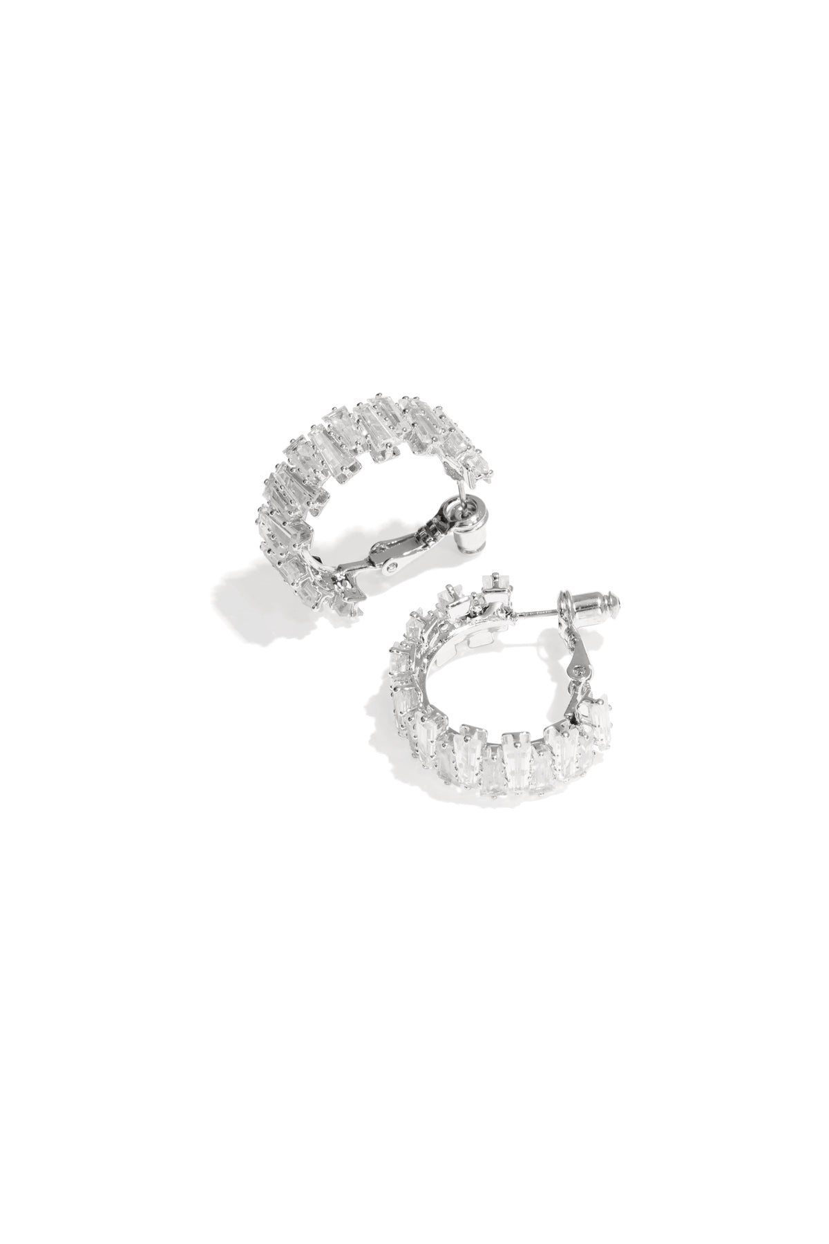 Boucles d'oreilles créoles en cuivre, style géométrique, décontracté, simple, pour femme
