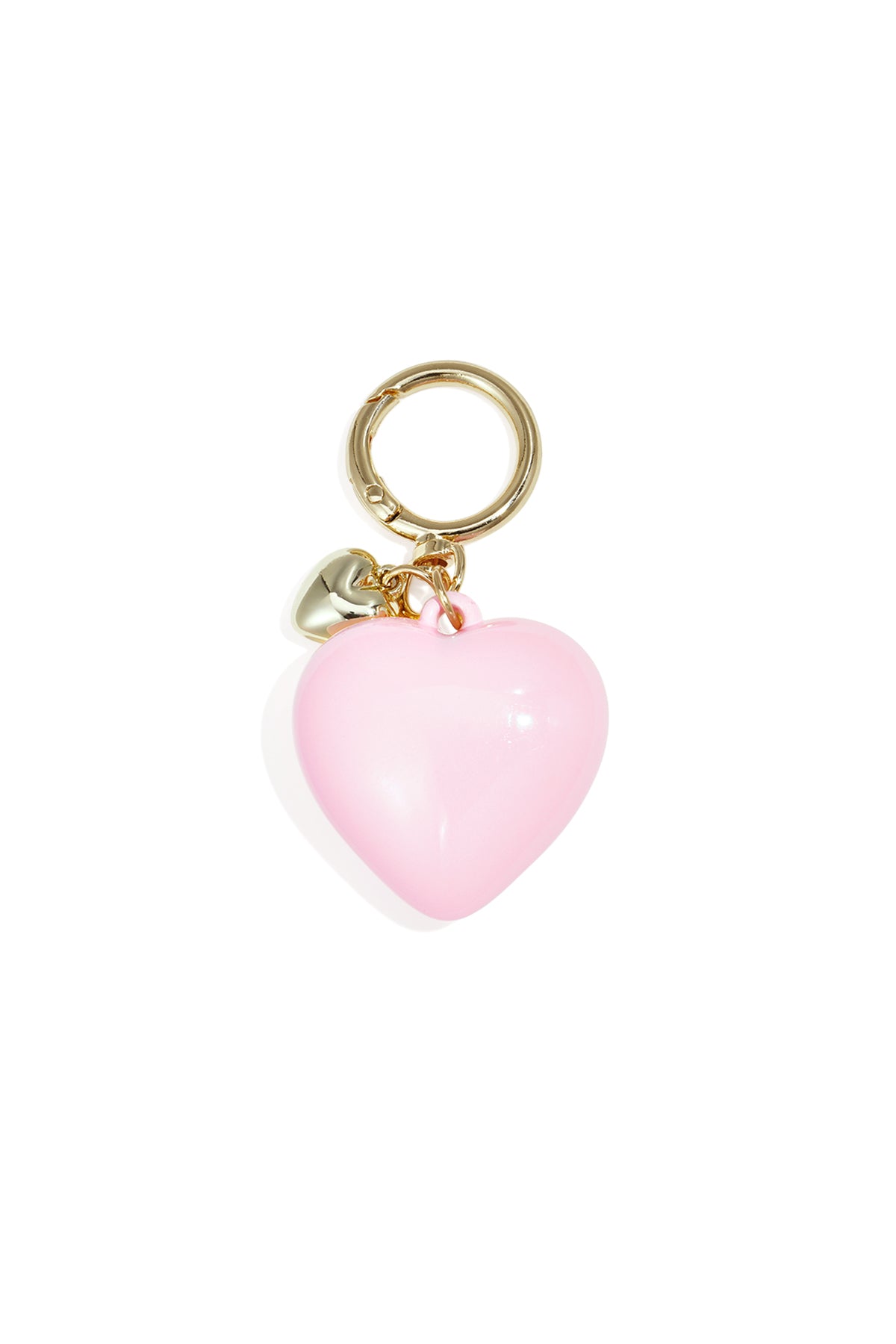 Bijou de sac en forme de cœur, accessoire décontracté en acrylique pour tous les jours