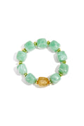 Bracelet de perles avec une perle scintillante remarquable