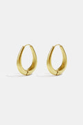 Boucles d'oreilles créoles ovales