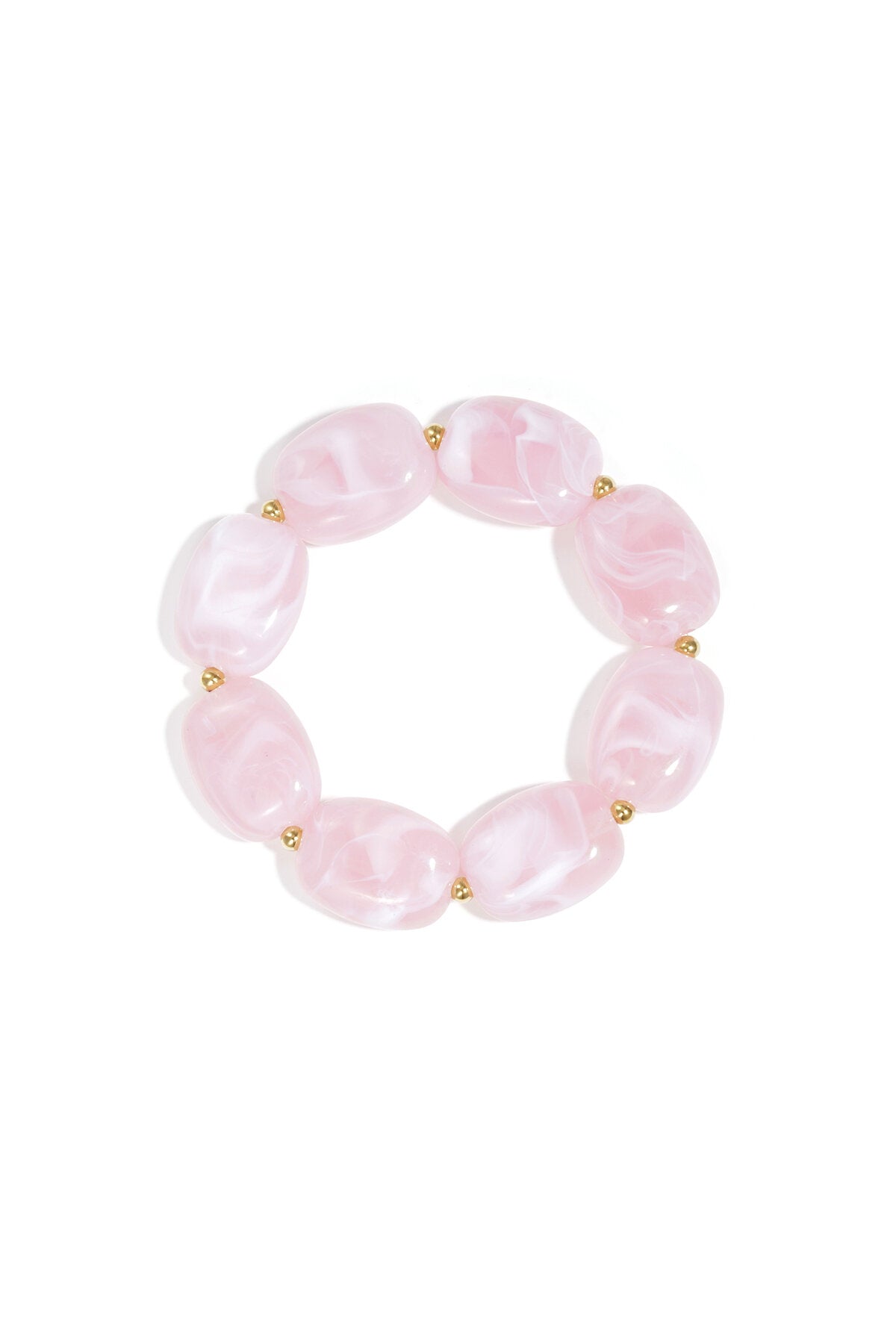 Bracelet à perles squovales