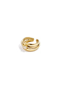 Bague à plusieurs rangs ornée de pierres